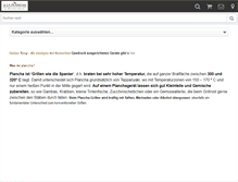 Tablet Screenshot of plancha-grillen.com